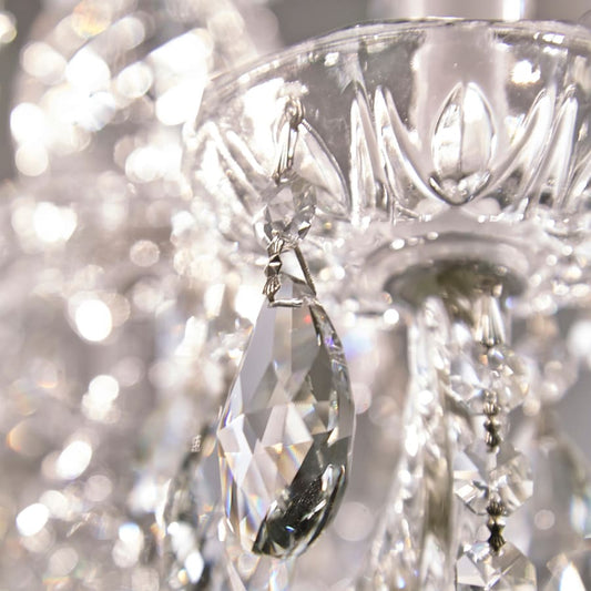 Crystorama Lighting Group Traditional Crystal 10 Light 26" Wide Crystal Chandelier with Swarovski Spectra Crystal Accents