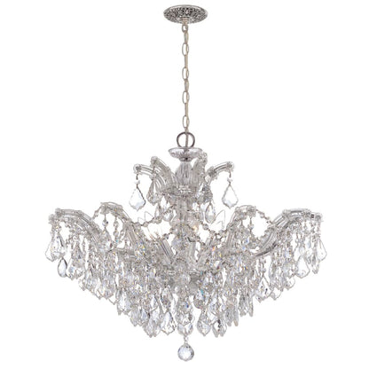 Crystorama Lighting Group Maria Theresa 6 Light 27" Wide Crystal Chandelier with Swarovski Spectra Crystal Accents