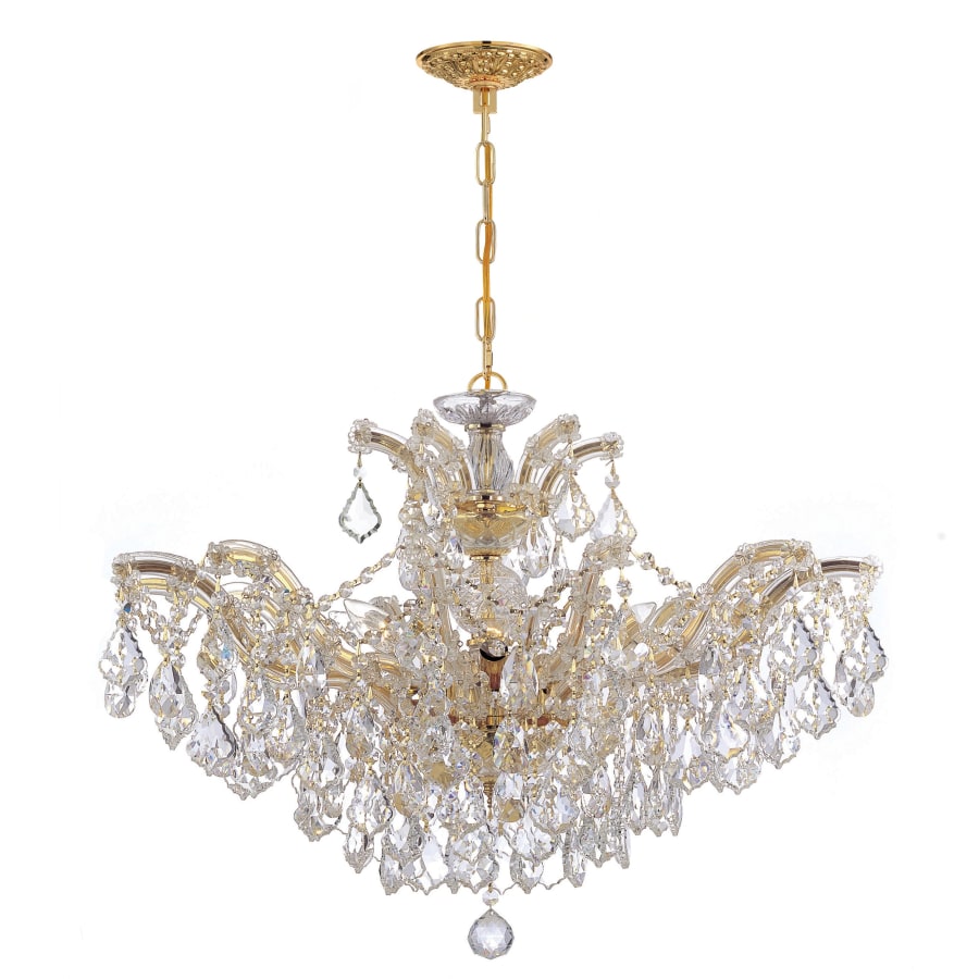 Crystorama Lighting Group Maria Theresa 6 Light 27" Wide Crystal Chandelier with Swarovski Spectra Crystal Accents
