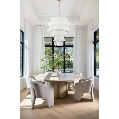 Crystorama Lighting Group Abigail 21 Light 30" Wide Chandelier with Curved White Glass