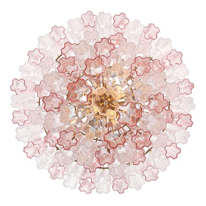 Crystorama Lighting Group Addis 20 Light 32" Wide Chandelier with Spring Tronchi Glass