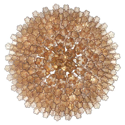 Crystorama Lighting Group Addis 28 Light 49" Wide Waterfall Chandelier