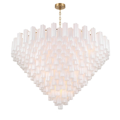 Crystorama Lighting Group Addis 40 Light 62" Wide Waterfall Chandelier