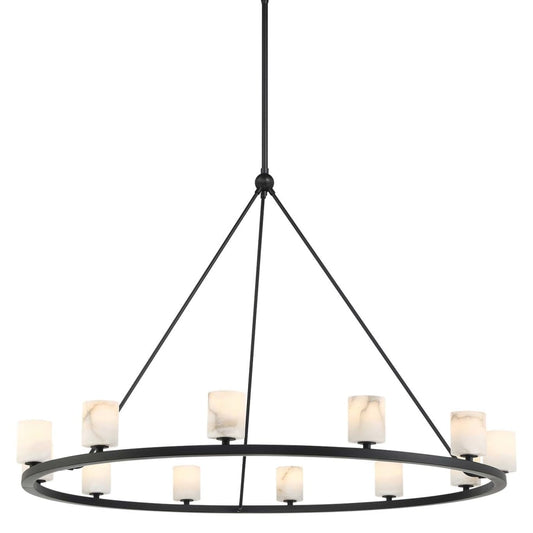 Crystorama Lighting Group Aragon 12 Light 47" Wide LED Ring Chandelier