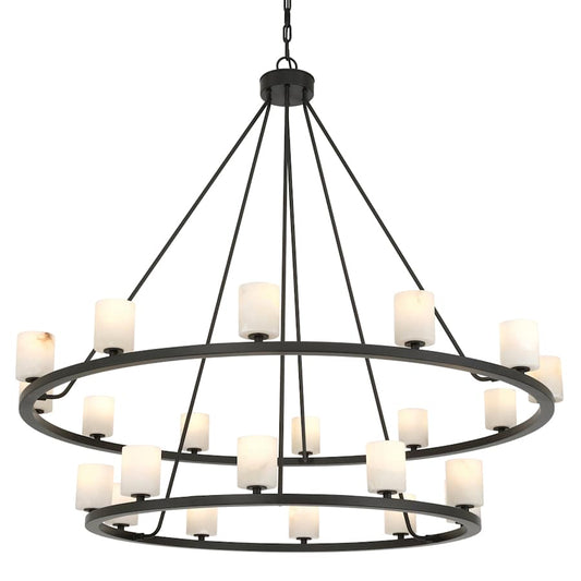 Crystorama Lighting Group Aragon 22 Light 47" Wide LED Chandelier