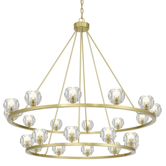 Crystorama Lighting Group Aragon 22 Light 48" Wide LED Chandelier