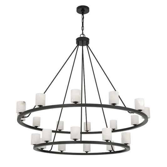 Crystorama Lighting Group Aragon 22 Light 47" Wide LED Chandelier