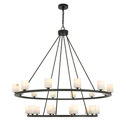 Crystorama Lighting Group Aragon 22 Light 47" Wide LED Chandelier