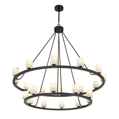 Crystorama Lighting Group Aragon 22 Light 47" Wide LED Chandelier