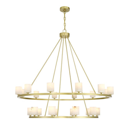 Crystorama Lighting Group Aragon 22 Light 47" Wide LED Chandelier