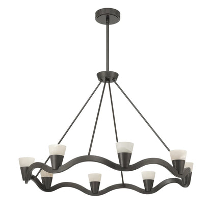 Crystorama Lighting Group Vance 39" Wide Ring Chandelier