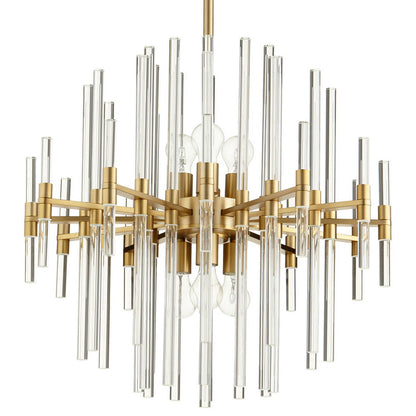 Quebec 6 Light 26" Wide Chandelier