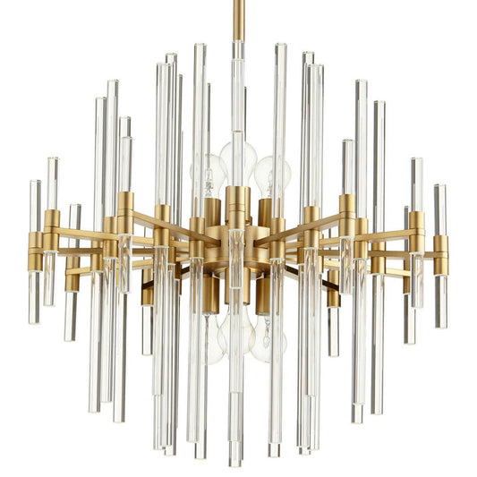 Quebec 6 Light 26" Wide Chandelier
