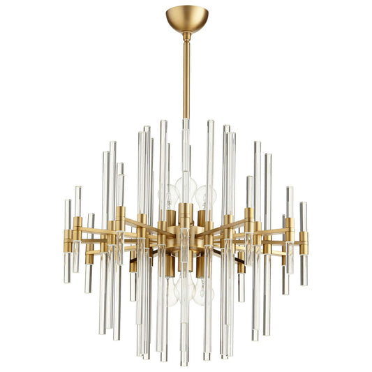 Quebec 6 Light 26" Wide Chandelier