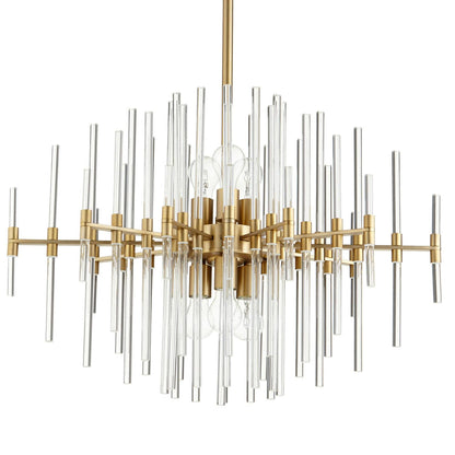 Quebec 6 Light 31" Wide Chandelier