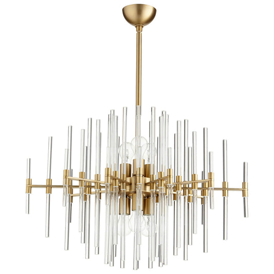 Quebec 6 Light 31" Wide Chandelier
