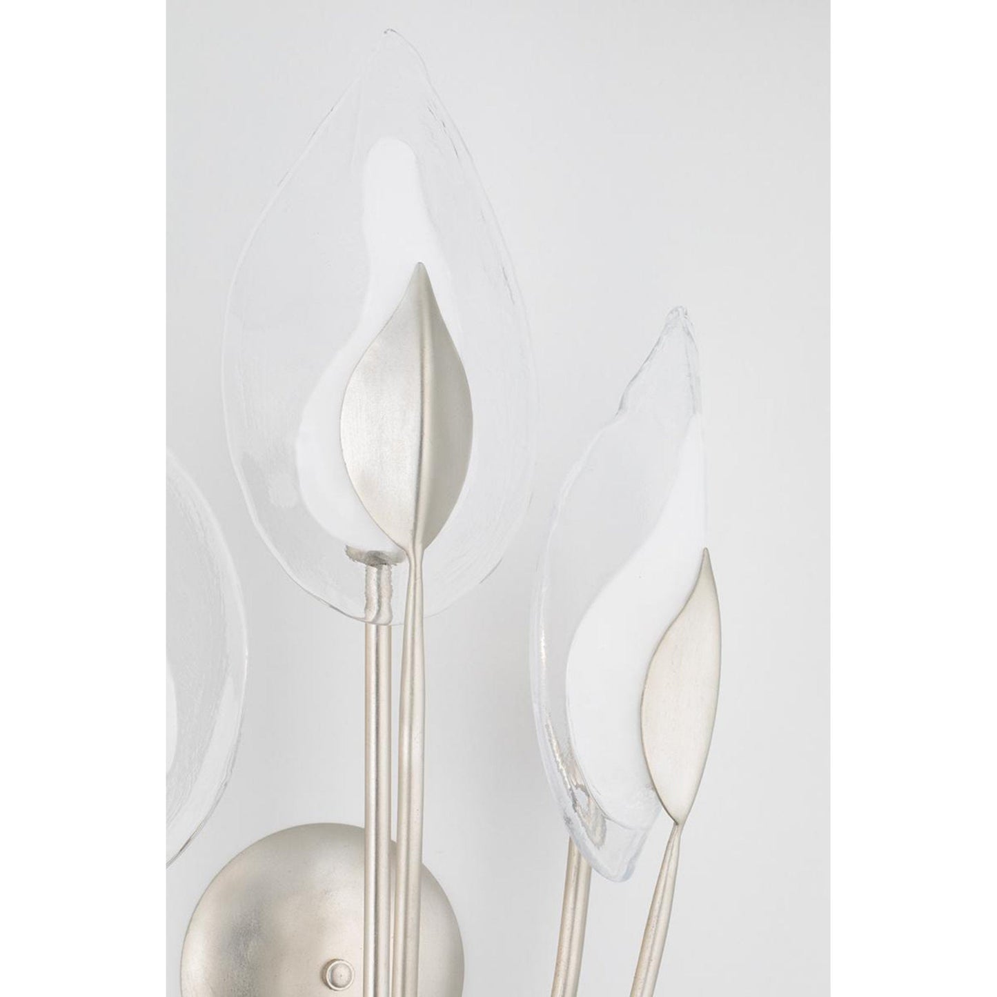 Blossom 10-Light Chandelier in Silver Leaf 29L x 29W x 18.75H