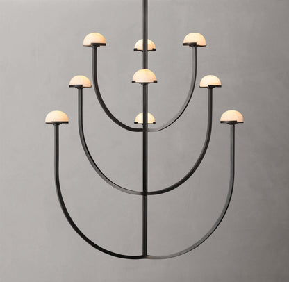 Pedra Round Chandelier 40"