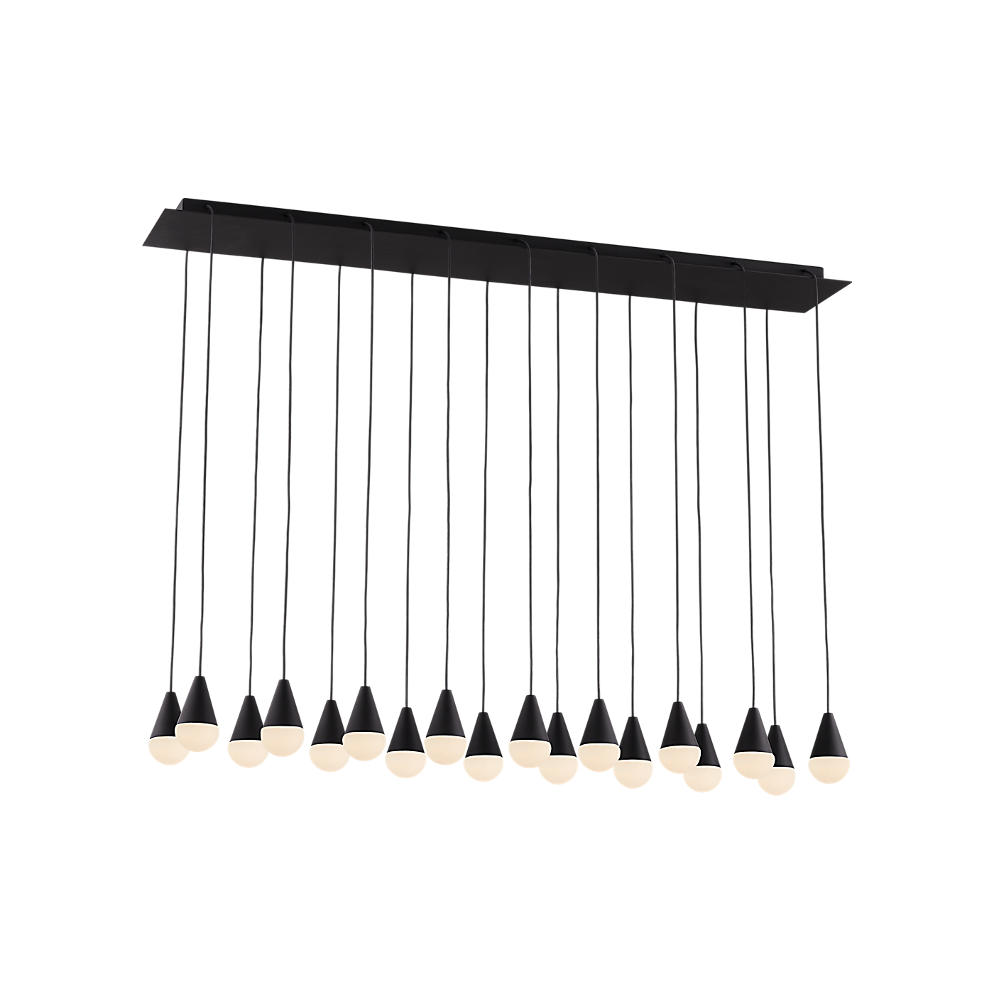 Cupola Alabaster 18-Light Chandelier