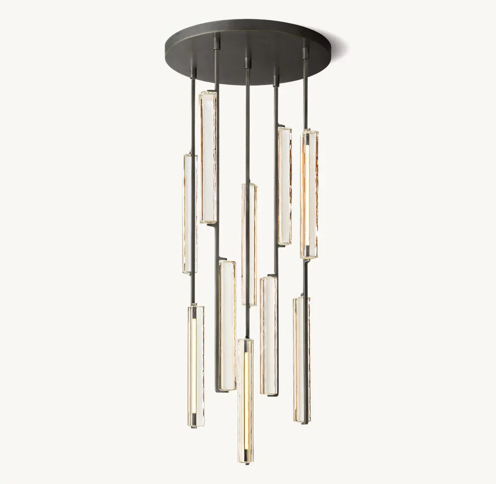 Audubon Crystal Round Chandelier 24"
