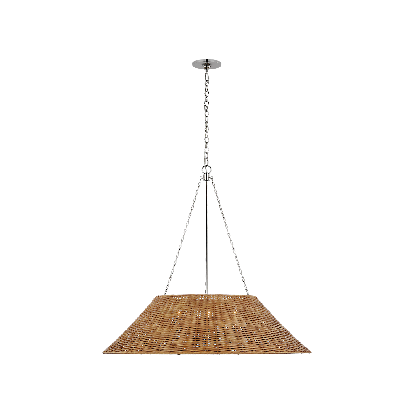 Corinne Extra Large Woven Hanging Shade