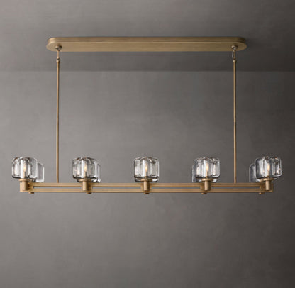 Demaret Dual Linear Chandelier 54"