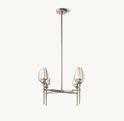 Tulips Circular Chandelier 27"