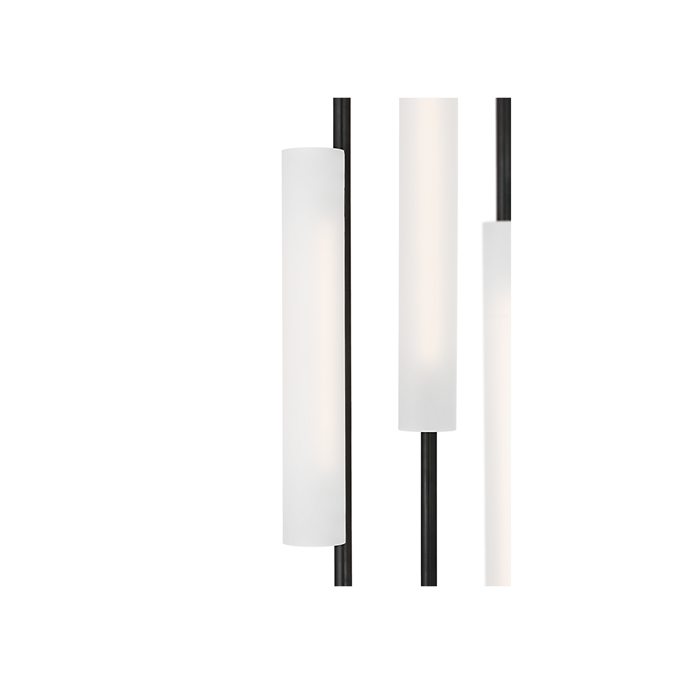 Windchime 12" 3 Light Chandelier