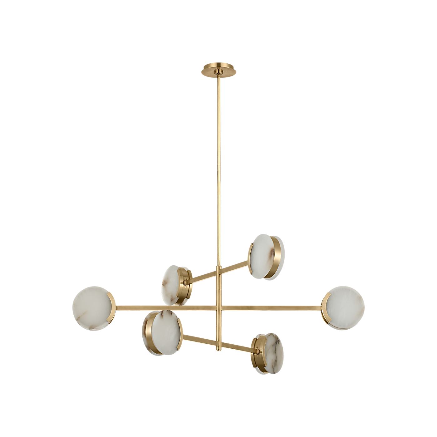 Melange 48" Multi-Positional Chandelier