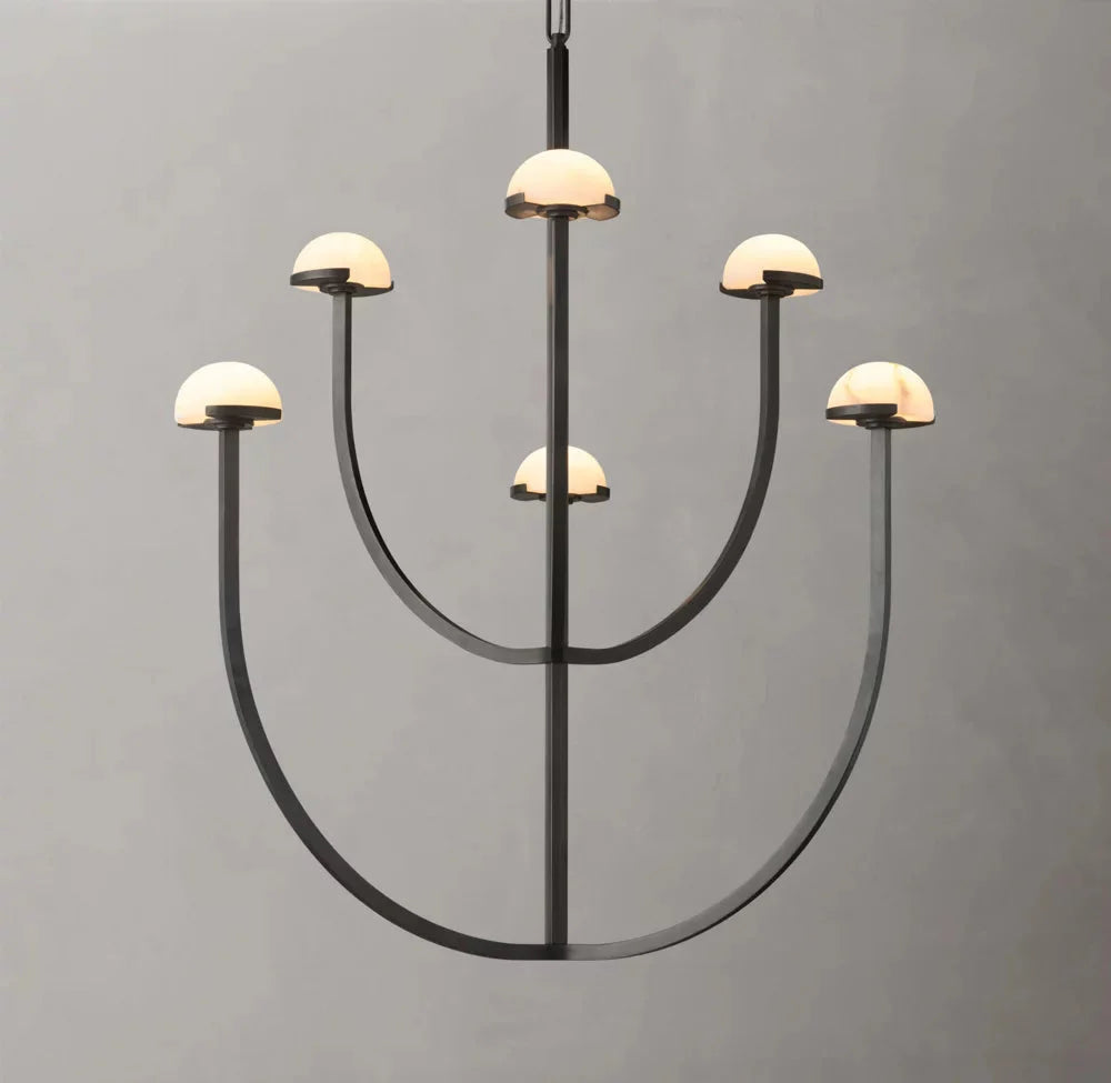 Pedru Round Chandelier 32"