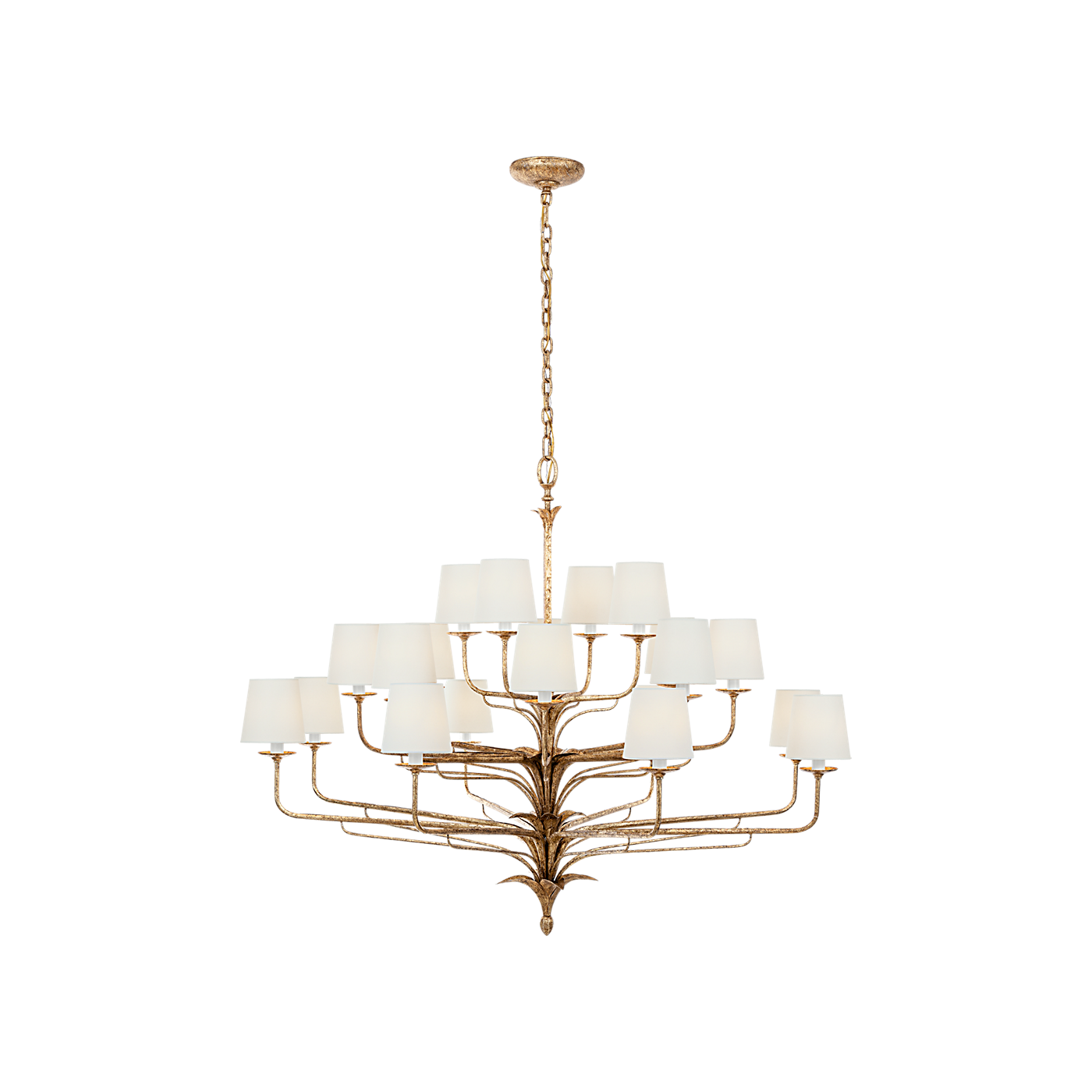 Amalfi 50" Three-Tiered Chandelier