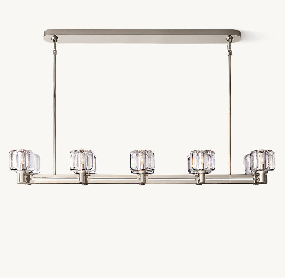 Demaret Dual Linear Chandelier 54"
