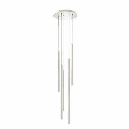 DALS Lighting 22" Wide 5 Light LED Multi Light Pendant