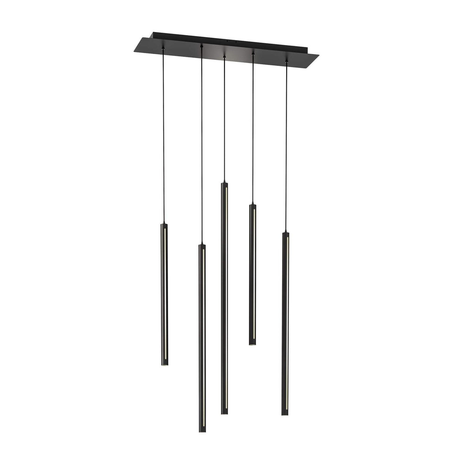 47" Wide 5 Light LED Linear Pendant