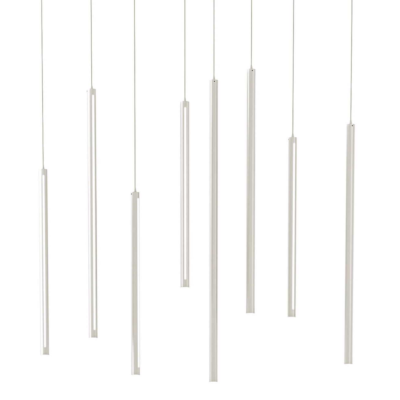 84" Wide 8 Light LED Linear Pendant