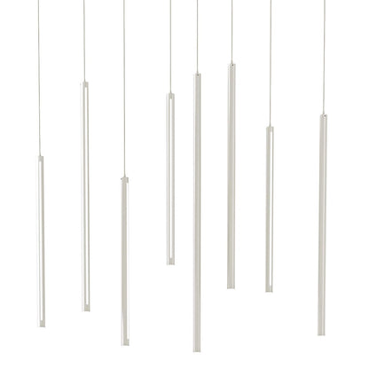 84" Wide 8 Light LED Linear Pendant