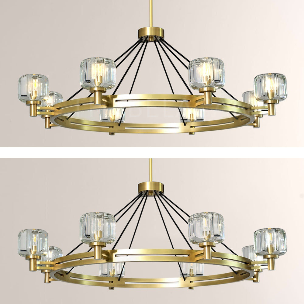 Sebendor Round Chandelier 48"