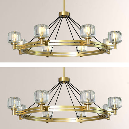 Sebendor Round Chandelier 48"