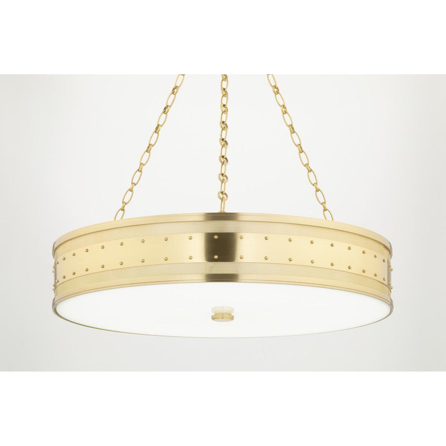 Gaines 6-Light Chandelier in Historic Nickel 30L x 30W x 7H