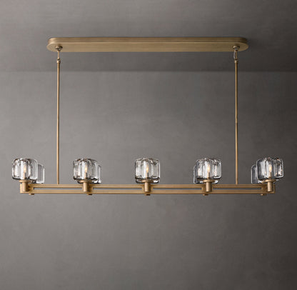 Demaret Dual Linear Chandelier 54"