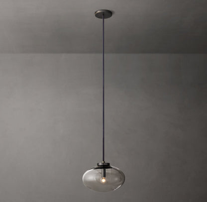 Cabrette Clear Glass Pendant