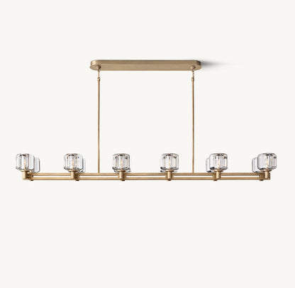 Demarett Dual Linear Chandelier 72"