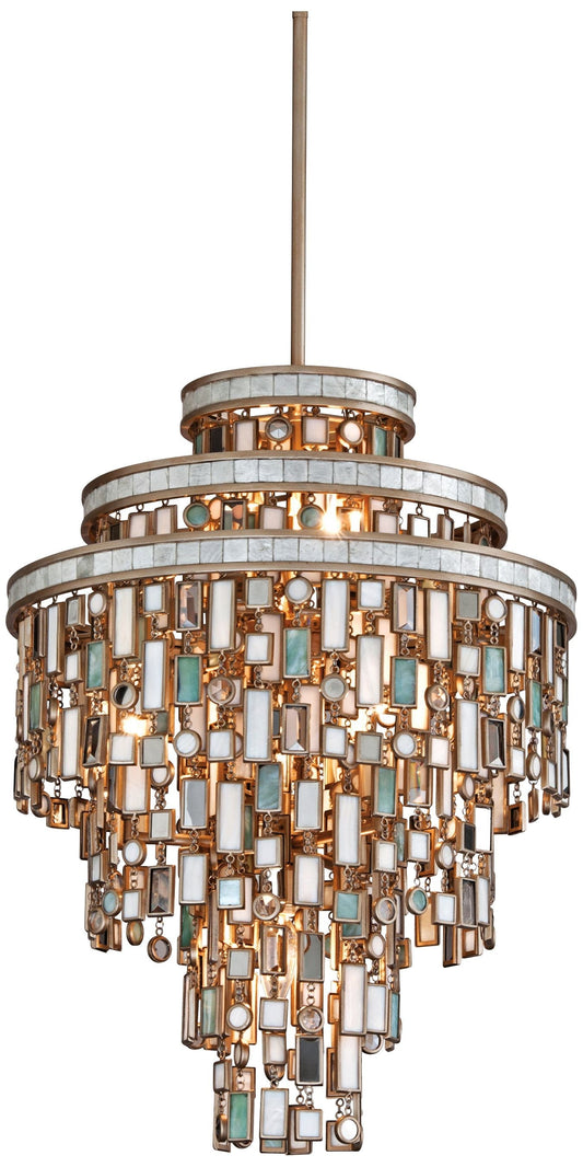 Dolcetti Silver 18" Wide Corbett Pendant Light