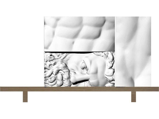 Ercole E Afrodite Modular Wood Sideboard