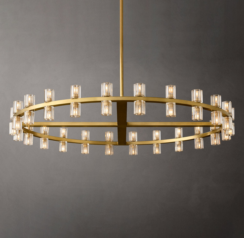 Arcachons Circular LED Chandelier 48"