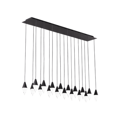 Turret 18-Light Chandelier