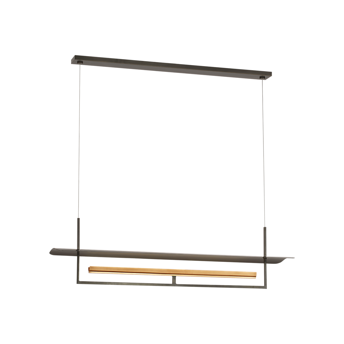 Tristan 54" Reflector Linear Chandelier