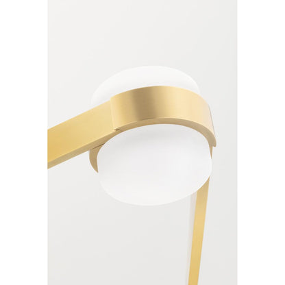 Orbit 12-Light Chandelier in Aged Brass 56.125L x 56.125W x 16.825H