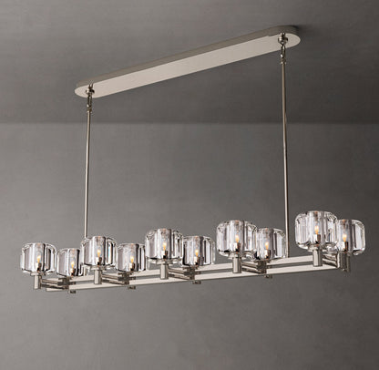 Demaret Dual Linear Chandelier 54"