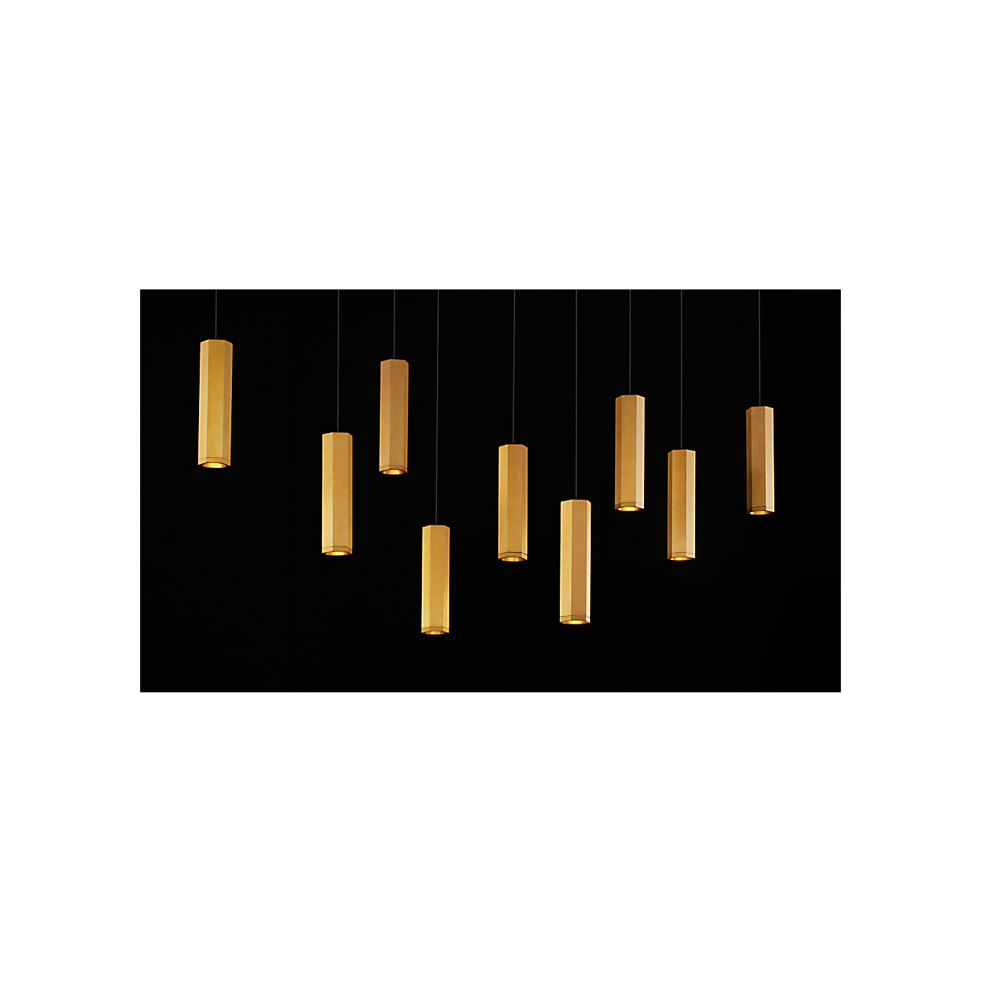 Blok Small Chandelier